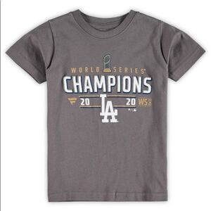 LA Dodgers 2020 World Series T-shirt XL Girls